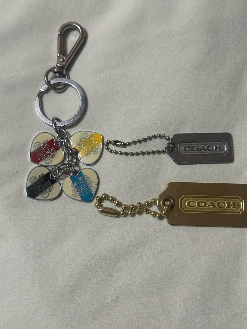 COACH BAG CHARMS LOT (3)